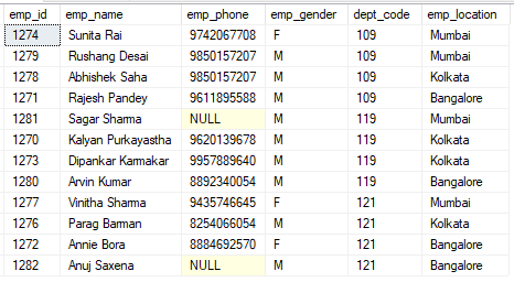 sql server order by multiple column